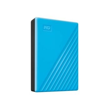 Asseds Store Wd 4tb My Passport Taşınabilir Harici Hard Disk, Mavi, BPKJ0040BBL, Wesn - 1 GB