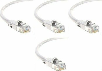 S-Link Cat6 Gri 1 Metre RJ45 Lan Kablosu Uçları Hazır Takılı Bilgisayar Modem Internet Ethernet Kablosu - 1 m