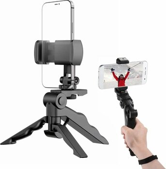 Apera El ve Masa İçin Selfie Tripod Mini Portatif Canlı Yayın Vlog Tiktok Youtube