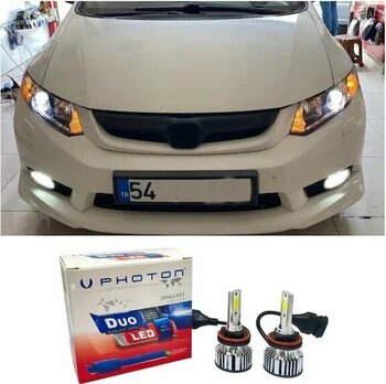 Honda Civic FB7 LED Xenon Sis Far Ampulü H11 Beyaz