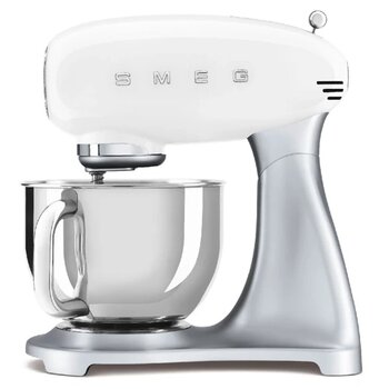 Smeg Beyaz Hamur Karıştırma Makinesi (Metal Gövdeli)-SMF04WHEU