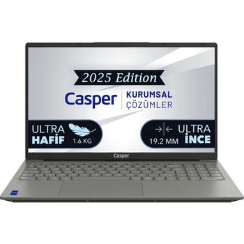Casper Nirvana X700 Ryzen5-7430U 16GB 500GB SSD 15.6" W11P Laptop X700.7430-BV00R-G-F - 500 GB - 16 GB