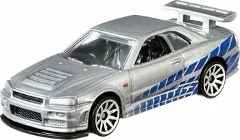 Hot Wheels Fast & Furious Nissan Skyline Gt-R GRP56 3-13 Yaş Fast & Furious Oyuncak Arabalar