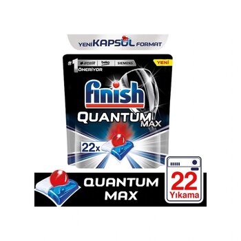 Finish Quantum Max Bulaşık Makinesi Deterjanı 3 X 22 Tablet