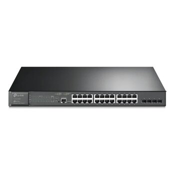 TP-Link TL-SG3428MP Yönetilebilir Web tabanlı 10/100/1000 Mbps Var RJ45 24 Port Switch