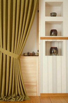 Massarelli Keten Kivi Yeşili 150 x 260 cm Fon Perde