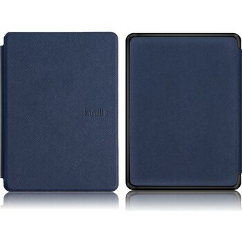 Amazon Kindle Basic 2022 2024 E-Kitap Okuyucu Kılıfı - Lacivert
