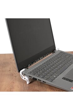 X-Perk Universal Notebook Macbook Standı Leptop Diz Üstü Bilgisayar Standı Beyaz Renk