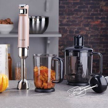 Pembe Çok Fonksiyonlu Blender Seti - Güçlü ve Şık Tasarım