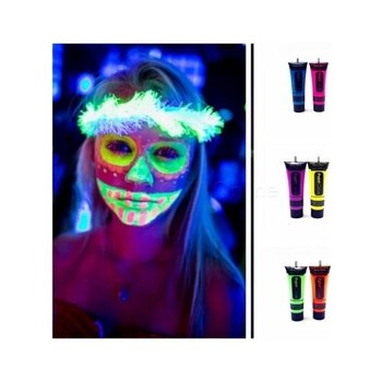 Aesco Neon Glow Fosforlu Krem Boya - 12 Adet