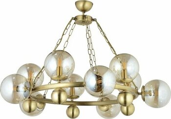 Lampaluce Spaziale Modern Avize 10'lu Sarı Sarı