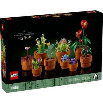 İlkyaz Fashion 10329 LEGO Botanical Collection - Minik Bitkiler 753 Parça +18 Yaş