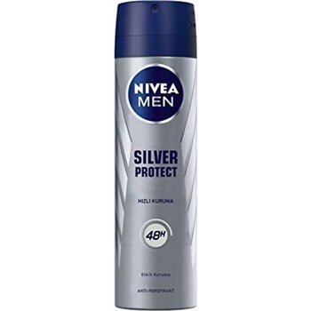 Nivea Men Erkek Sprey Deodorant Silver Protect 48 Saat Anti-Perspirant Koruma 150ML