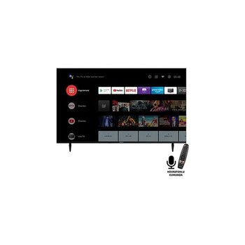 Onvo 55Vq90f3ua 55'' 140 Ekran Uydu Alıcılı 4K Ultra Hd Google Smart Qled Tv