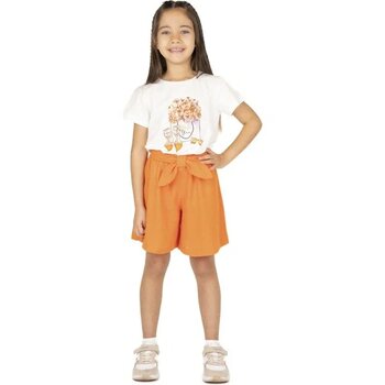 Best Kids Turuncu Kız Çocuk 6 Şort