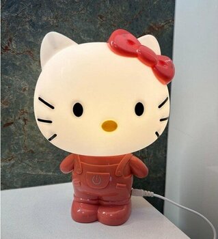 Hello Kitty Gece Lambası ve Masa Lambası - Pembe