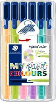 Staedtler Triplus Color Pastel Renkler 6’lı Kalem Seti