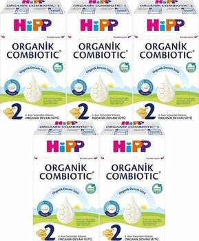 Hipp Organik Combiotic Devam Sütü 600Gr No:2 (6-12 Ay) (5 Li Set)