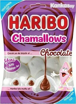 Haribo Chamallows Çikolata Dolgulu Marshmallow 62 Gr