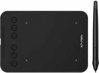 XP-Pen Deco Mini 4 Siyah USB-C 5080 LPI 178.2 x 125 x 8 mm 101.6 x 76.2 mm Grafik Tablet