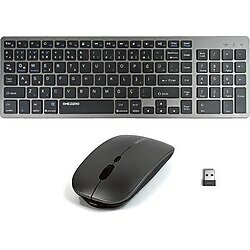 MT15 Mac Uyumlu Kablosuz Multimedya Klavye Mouse Set Q Türkçe 3 Kanal Bluetooth + USB Alıcılı