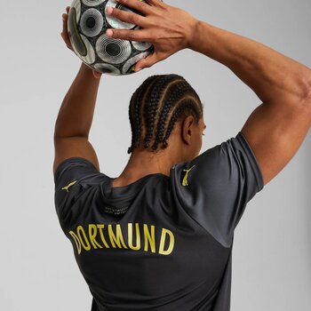 Puma Borussia Dortmund 24/25 Erkek Deplasman Forması 774956 02 Siyah L