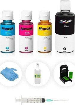 Hp 302 Photoink Plus Siyah Ve Renkli Kartuş Dolum Seti