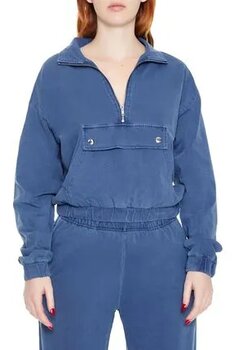 Forever 21 Yarım Fermuarlı Anorak Sweatshirt