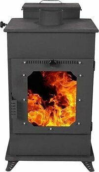 Etinova M004 Pelet Siyah Katı Yakıt Sobası