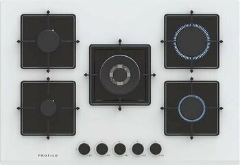 Profilo ON28Q2P10D Beyaz Cam Ankastre Ocak