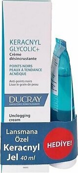 Ducray Keracnyl Glycolic+ Cream 30 ml + Keracnyl Jel 40 ml