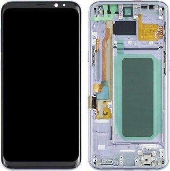Samsung S8 PLUS Sm-G955F REVİZE Lcd Dokunmatik Ekran Çıtalı (Siyah)