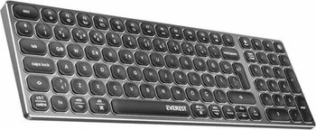 Everest KB-BT98 Beyaz/Gri Bluetooth Kablosuz Klavye