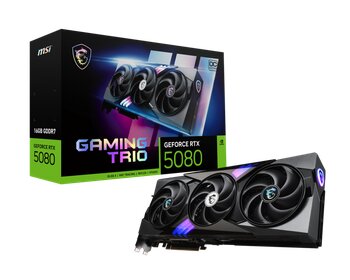 Msi RTX 5080 16G GAMING TRIO OC 16 GB GDDR7 GeForce RTX5080 Trio OC 256Bit NVIDIA Ekran Kartı