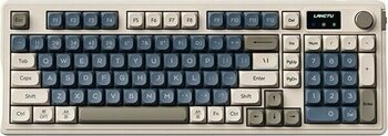 2025 Yeni Langtu L98 Üç Modlu Kablosuz Klavye Yüksek Değerli E-Spor Oyun Ofisi Sessiz Membran Klavye (Yurt Dışından) - Siyah