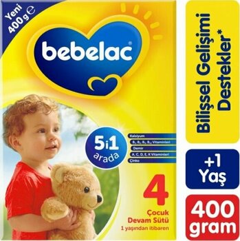 Bebelac 4 Devam Sütü 400 Gr 2'Li Paket
