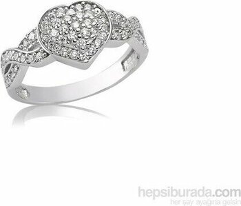 Gumush Gümüş Sonsuz Kalp Yüzük 435376 - 13