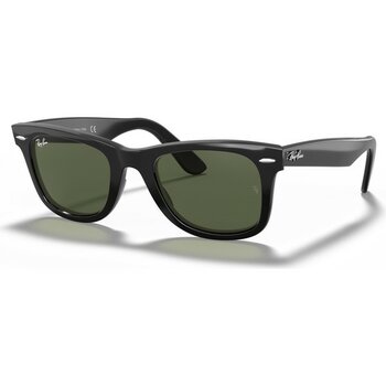 Ray-Ban RB2140-54 901 Unisex Güneş Gözlüğü Siyah Çerçeve ve Yeşil Cam ile Antirefle Özellikli