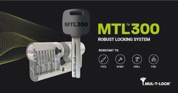 Mul-t-lock Multilock, Multlock İntegratör Mtl300 Mandallı Tuzaklı Patentli Anahtarlı Barel