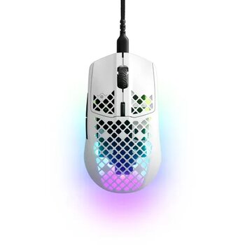 SteelSeries Aerox 3 Snow 2022 RGB Optik Kablolu Gaming Mouse