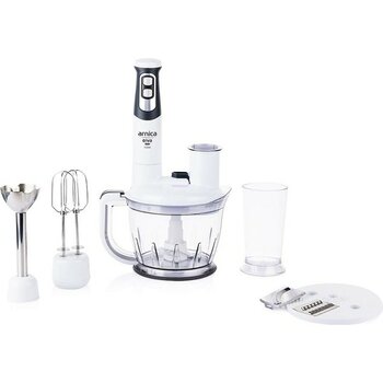 Arnica GH21800 Diva Pro Rendeli El Blender Seti Güçlü 1000 W Beyaz Renkli Mutfak Yardımcısı