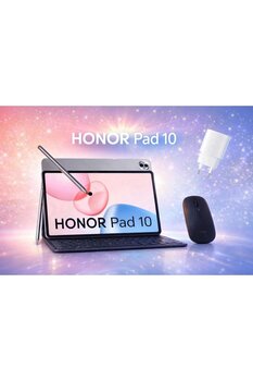 HONOR Pad 10 8GB 256GB 12.1\" Tablet + KLAVYELİ KILIF+KALEM+MOUSE+KIRILMAZ CAM (Honor Türkiye Garantili)