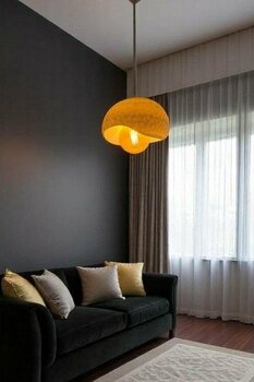 Rustik Ampullü Bohem Pinterest Sarkıt Avize - Beyaz - 1