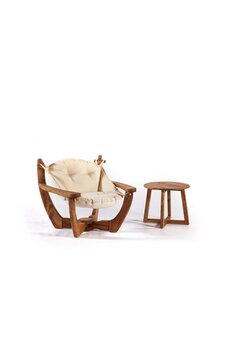 Vivense Relax Tekli Bahçe Koltuğu, Krem