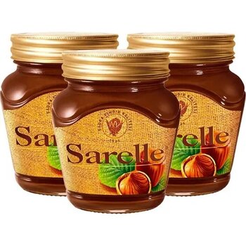 Sarelle Kakaolu Fındık Kreması 350 gr (3'lü Paket)