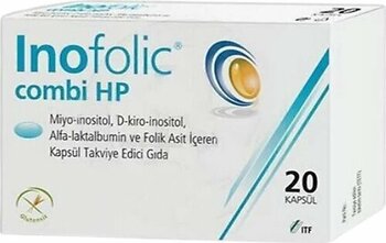 İnofolic Combi HP 20 Kapsül