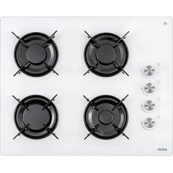 Vestel AO-65104 B-DG-T 65 cm 4 Gözü Gazlı Ankastre Ocak