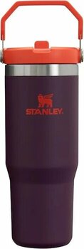 Stanley The Iceflow Flip Straw Pipetli Termos Bardak 0,89 Lt 30 Oz - Plum Koyu Mor