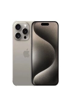 Yenilenmiş Apple Iphone 15 Pro 1tb Naturel Titanium Bgrade
