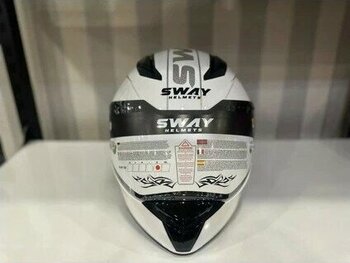 Sway Kask Sway Sw 850 Whıte/silver Full Face - XL
